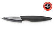Coffret avec couteau d’office 8 cm – Lame en céramique noire