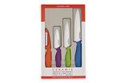 Set de 4 couteaux de cuisine colorés Best Seller - Céramique