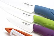 Set de 4 couteaux de cuisine colorés Best Seller - Céramique