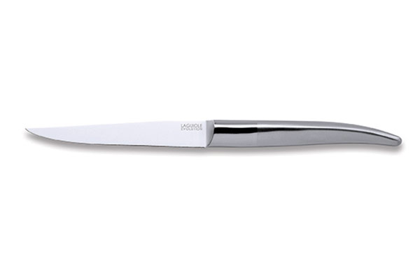 Couteau à steak Laguiole Expression 11 cm manche métal – Coutellerie TB