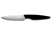 3 Couteaux du Chef, steak, 10 cm – Lames blanches en céramique