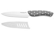 Set de 4 couteaux de cuisine gamme Pois - Lame en céramique blanche