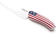 Couteau de chef 15 cm Flag/Pays - Lame en céramique blanche