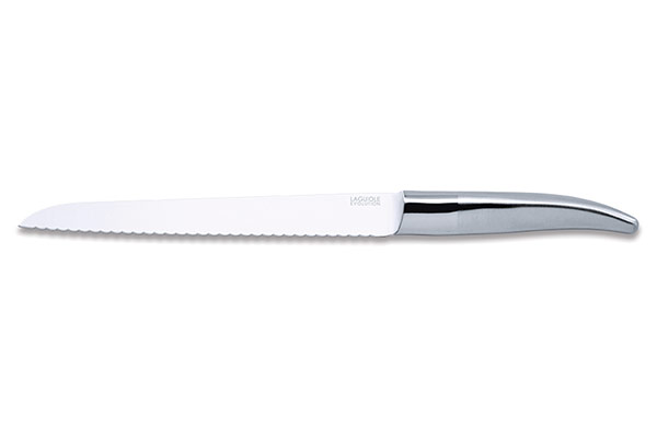 Couteau à pain Laguiole Expression 20 cm manche métal – Coutellerie TB
