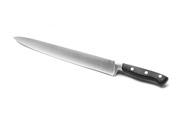 Couteau tranche lard 29 cm Made In France – Forgé Traditionnel manche en bois