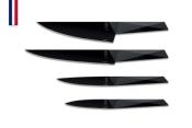 Set de 4 couteaux design Evercut Furtif - Made in France 