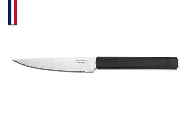 Couteau à steak noir 11 cm – Made in France