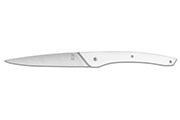 Set de 6 couteaux Auguste lame 10,5 cm manche Blanc - Made In France